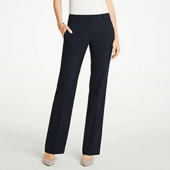 NWOT Ann Taylor Ann Classic Trouser Pants Charcoal - Picture 9 of 9